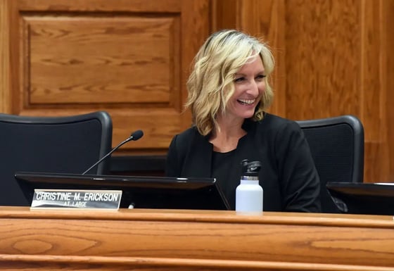 Erickson Smiling At Large Member
